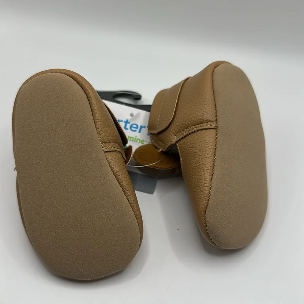 Carter's Brown Baby Shoes with Bow